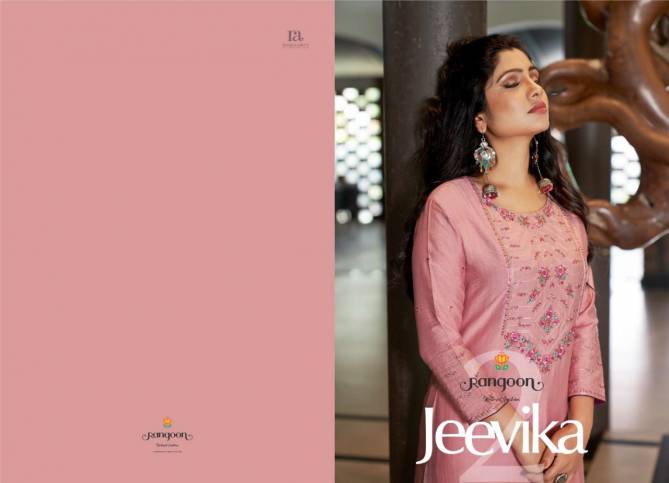 Rangoon Jeevika 2 Ethnic Wear Fancy Designer Latest Kurti Collection